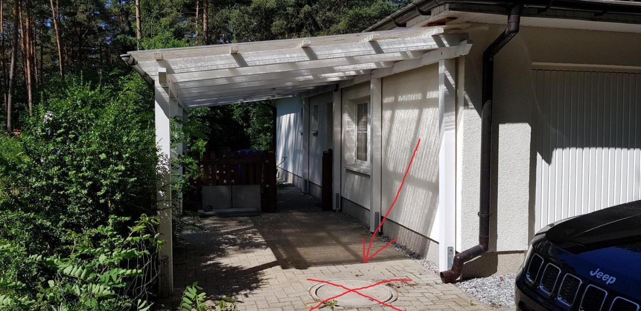 Ferienhaus Fichtenwalde, 160m², 3 SZ, 2 Bäder, bis 6 Personen, Garten, VDSL Exterior foto